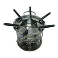 thumbnail image 1 of Fondue Pot Set Fondue Pot Multipurpoise Outdoor Camping with 6 Sticks Stainless Steel Chocolate Cheese Fondue Pot, 1 of 5