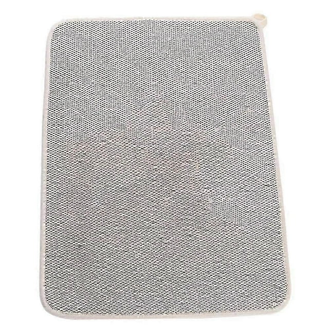 Dish Mat Microfiber Dish Drying Mat, Super Absorbent,microfiber Dish Drying Mat