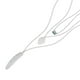 thumbnail image 5 of Jumpingount Fashion Necklace Set Delicate Adjustable Aesthetic Layered Jewelry Day Valentines Choker Gifts Unique Necklaces Leaves for Women Plata 5piezas Jumpingount CBP200345, 5 of 5