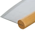 thumbnail image 3 of One Bite Stainless Steel Pizza Rocker Cutter with Wood Handle, 3 of 5
