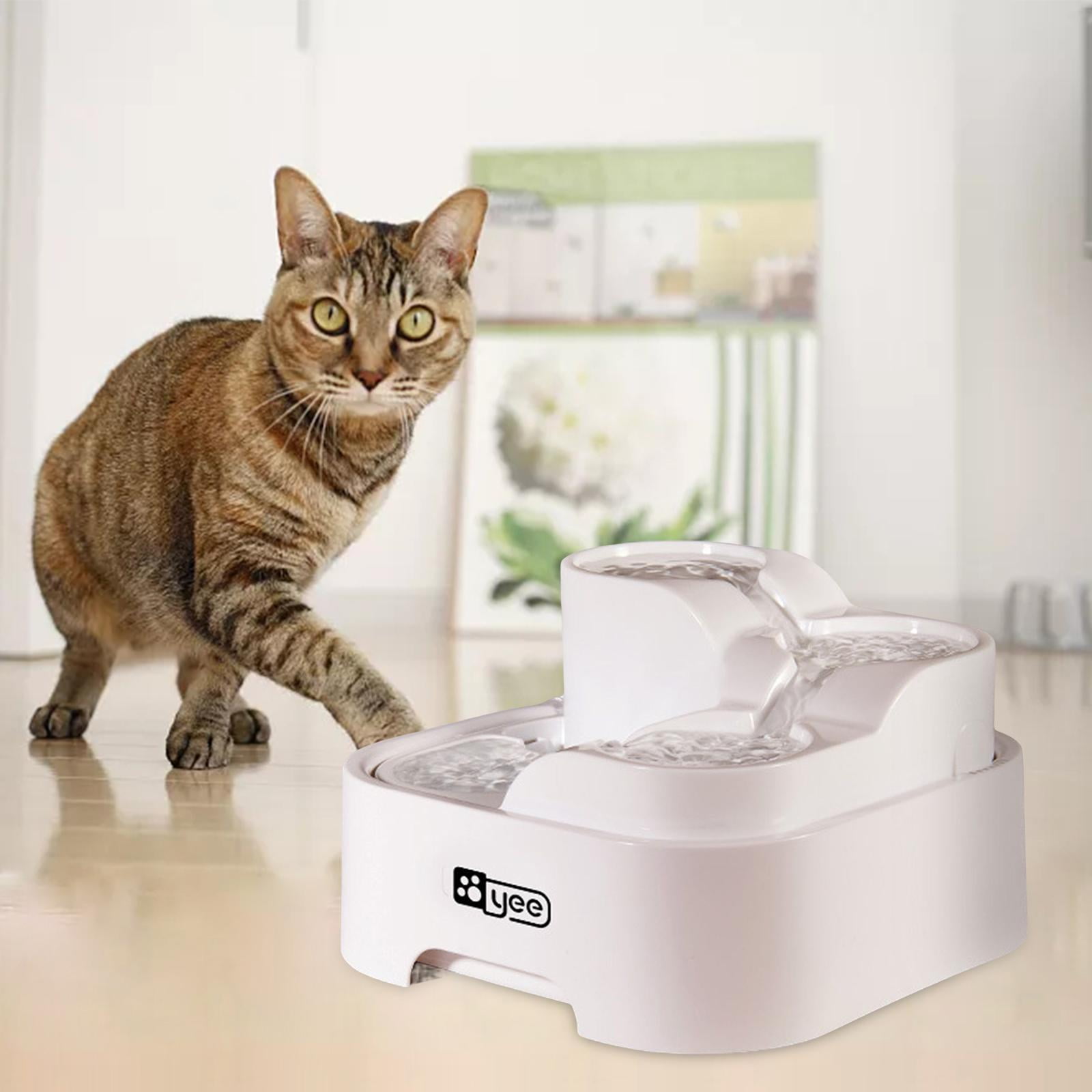 2L Pet Cat Water Fountain Water Dispenser Quiet Waterer USB Portable Drinking Water Bowl Pet Supplies
