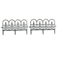 thumbnail image 4 of LABSERRON Durable Black ABS Lawn fence for Garden Decor and Protection Movable and Easy to Install 2Pcs, 4 of 8