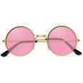 thumbnail image 1 of Gafas de sol BOUBONI, rosas, hippie, redondas, para mujer y hombre, 1 of 7