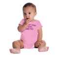 thumbnail image 6 of No Doesn’t Count Mommy Said Yes Romper Boys or Girls Infant Baby Brisco Brands 24M, 6 of 7