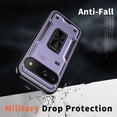 thumbnail image 3 of Case For Google Pixel 9 Pro XL,Military Grade  [Built-in Kickstand] Magnetic Ring Holder Heavy Duty TPU+PC Shockproof Drop Protection Phone Case For Google Pixel 9 Pro XL,6.8" 2024 (Blue), 3 of 8