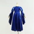 thumbnail image 6 of EnJoCho Kids Girls 𝖬edieval Princess 𝖱enaissance Dress Long Sleeve Halloween Dress Up Par𝗍y Gown Cos-play 𝖥airy Tale Ro𝗒al Outfit, 6 of 9
