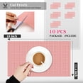 thumbnail image 2 of Forros para nevera Daixers, lavables, 10 unidades, rosas, 2 of 6