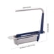 thumbnail image 3 of Escurreplatos extensible multifuncional para fregadero | Escurreplatos retráctil y organizador de utensilios | Cesta para fregadero que ahorra espacio en la cocina, 3 of 8