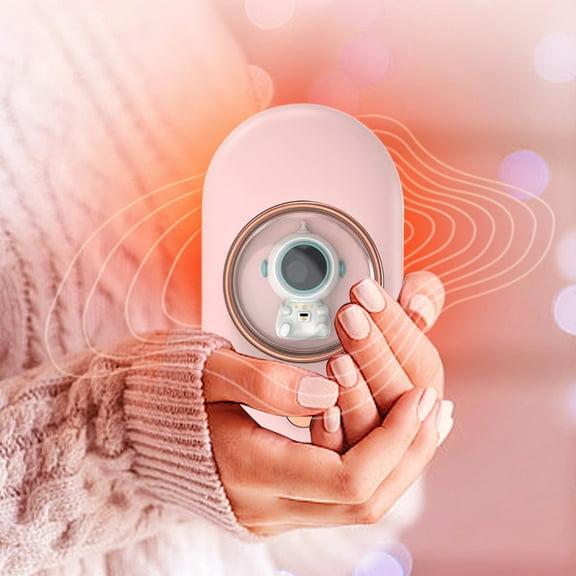 FHBVT Rechargeable Hand Warmers, Portable USB Pocket Heater, Double-Sided Heating, Compact and Stylish, Ideal for Winter Activities like Hunting, Camping, and Gifts for Men and Women