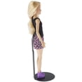 thumbnail image 6 of Plymor DSP-5125B Black Adjustable Doll Stand, fits 10, 11, and 12 inch Slim Waist Dolls, Waist is 1.125" - 1.5" wide, 3.25" - 4" around, Pack of 3, 6 of 8