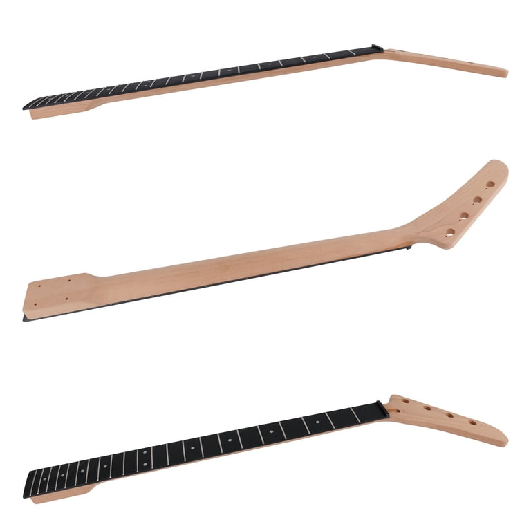 Leo Jaymz DIY Bass Guitar Kit - EX Style, Mahogany Body, Maple