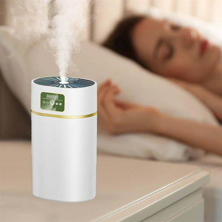 

Mini Cool Mist Humidifiers For Bedroom Large Room 1.1L Humidifier Oil Diffusers For Home 30 Hours With Whisper Quiet Night Light Function Mom Sister Gifts