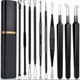 thumbnail image 1 of Kit de herramientas Pimple Popper, 10 piezas Kit de eliminación de herramientas Pimple Comed Ctor, 1 of 4