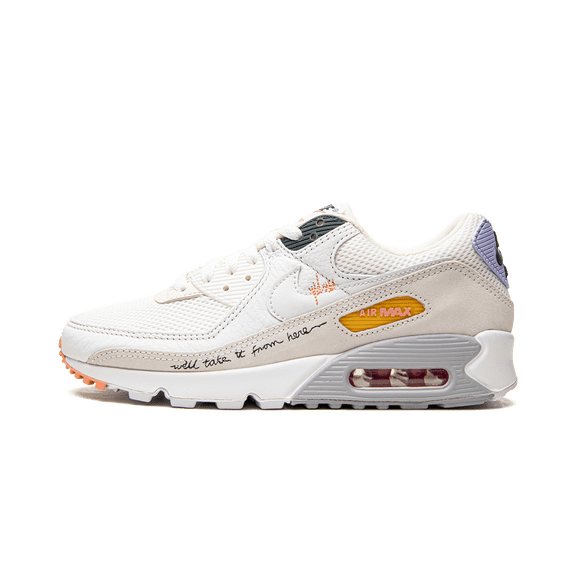 NIKE WOMENS AIR MAX 90 MNS Womens "We'll Take It From Here" DV2188 100 DV2188 100 from Stadium Goods
