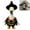 A, variant on Porch Goose Outfits for 23/17'' Lawn Goose Statue Birthday Halloween Christmas Fall Lawn Goose Clothing Costume Porch Goose Wigs for Outdoor Garden Yard Decor, Halloween Patio Decor