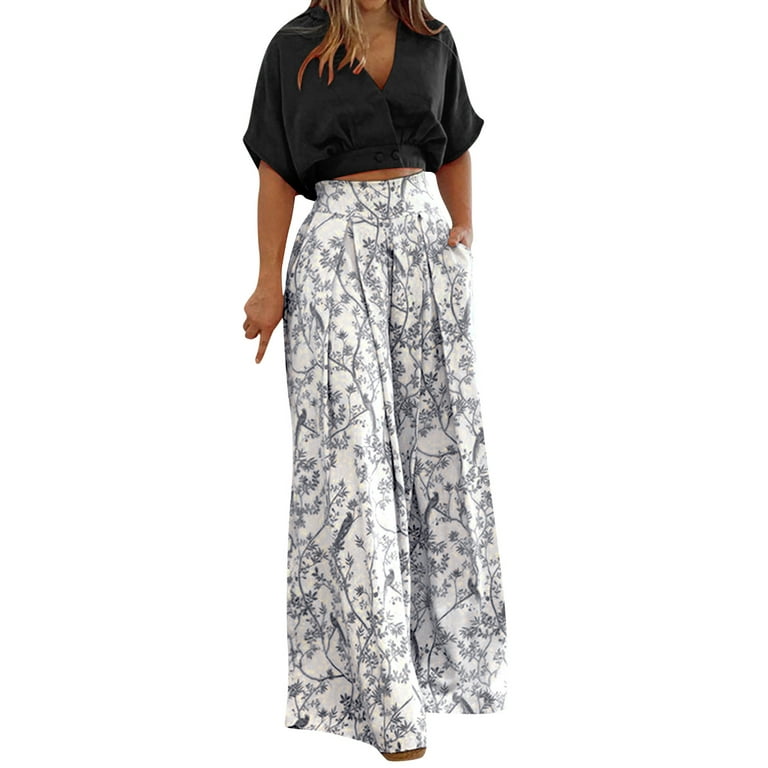YesStyle, Pants & Jumpsuits, Wide Leg Pants With Cute Button Details