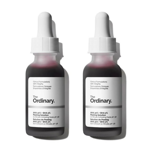 The Ordaniry A·H·A 30% + B·H·A 2% Peling Solution 30 mL (2 PACK)