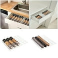 thumbnail image 2 of Clear Coffee Capsules Dispenser Tray With Nonslip Base And Smooth Surfaces For Mess Release Homes Kitchen Storage, 2 of 9