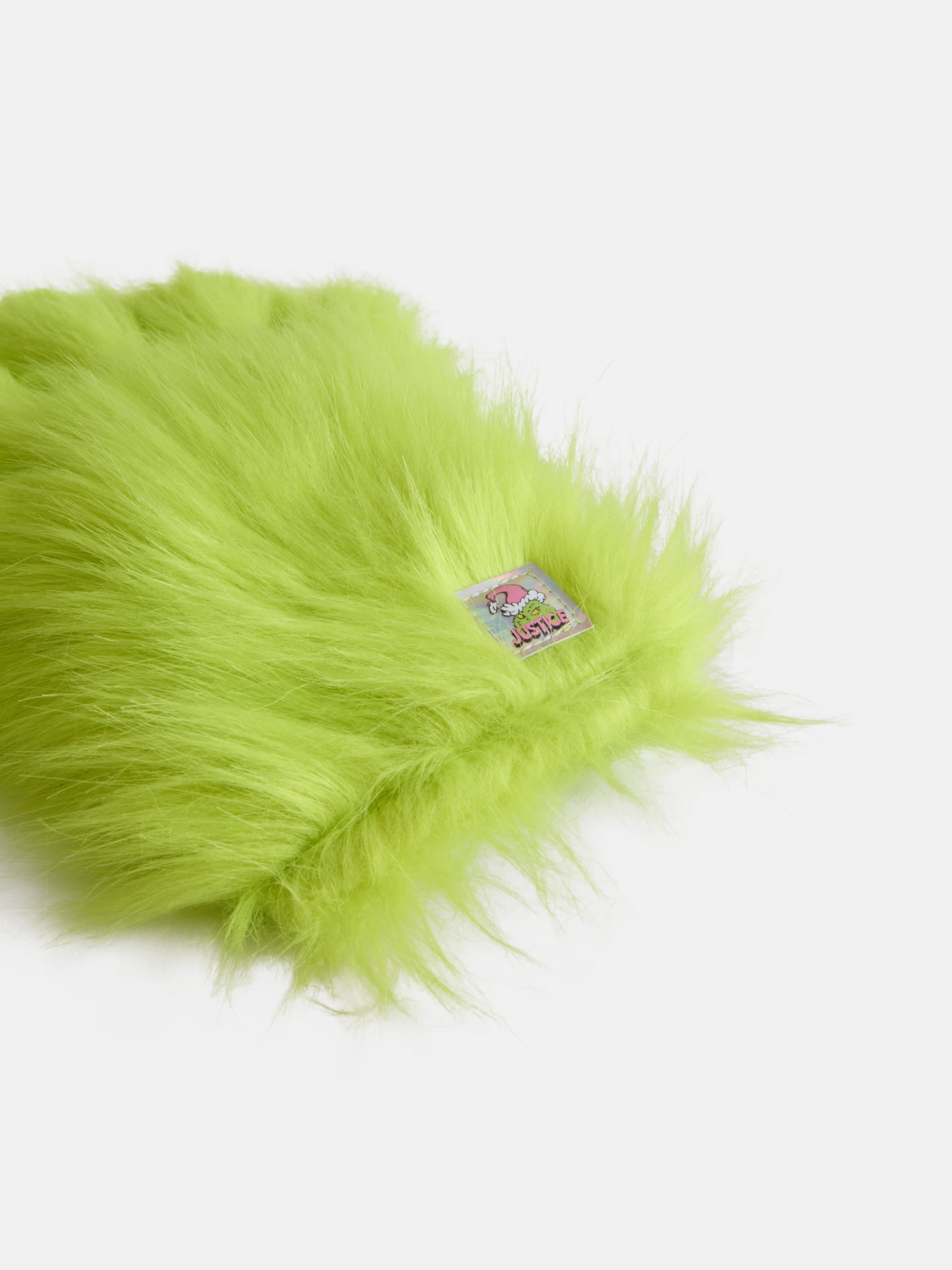 Justice Girls x Dr. Seuss' The Grinch Faux Fur Gloves, Green