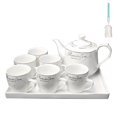 thumbnail image 1 of Ceramic Teapot Cup Set For Living Room Easy Cleaning Gongfu Teapot Set Thoughtful Housewarming Present, 1 of 5