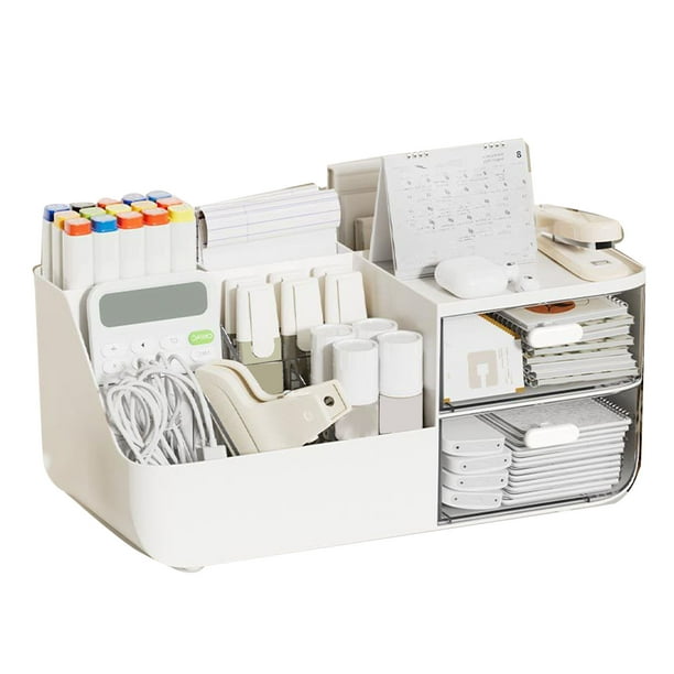 Organizador de Maquillaje, Organizador de Escrito, Organizador de Cosméticos Con Cajones, Caja de Almacenamiento de Maquillaje, Organizador, Soporte para El Cuidado de La