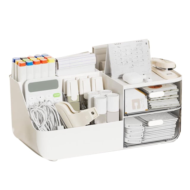 Organizador de Maquillaje, Organizador de Escrito, Organizador de Cosméticos Con Cajones, Caja de Almacenamiento de Maquillaje, Organizador, Soporte para El Cuidado de La