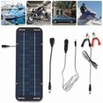 thumbnail image 2 of 12V 30W Portable Solar Panel Car Boat Power Solar Panel Battery Charger Maintainer for Car Motorcycl, 2 of 5