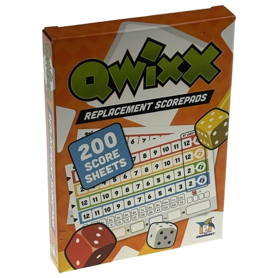 Qwixx, Replacement Score Cards Action Game