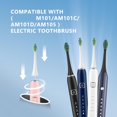 thumbnail image 2 of Toothbrush Heads iOearry AM101/AM105 10 Pack White, 2 of 7