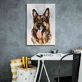 thumbnail image 4 of Epic Graffiti 'German Shepherd 2' by Barbara Keith, Canvas Wall Art, 18"x26", 4 of 8