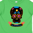 thumbnail image 4 of Inktastic Day of the Dead Skull Blk Boys or Girls Toddler T-Shirt, 4 of 5