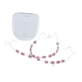thumbnail image 4 of Decoraciones de dientes temporales Brace de moda para estudiantes con práctica de caja de almacenamiento rosa, 4 of 8