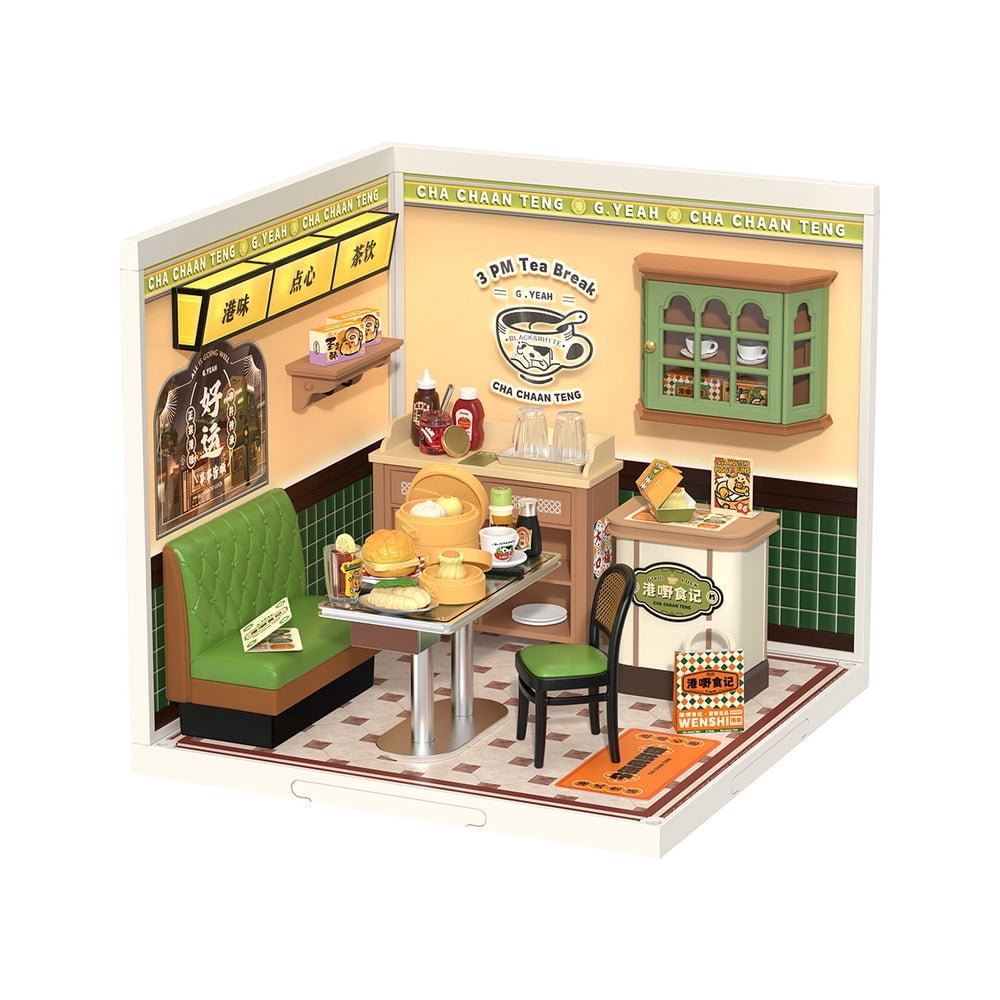 Li'l Woodzeez Toddlewaddle Penguin Family Playset – 4 Posable Figurines With Cottage, Schoolhouse, Furniture & Storybook - View #6