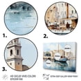 thumbnail image 3 of Designart "Marseille s Mediterranean Charm French Coastal Elegance II" France Floater Framed Wall Art Print, 3 of 7
