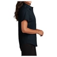 thumbnail image 4 of Yellow Rooster Womens Short Sleeve Easy Care Shirt Classic Navy/Light Stone 4XL, 4 of 6