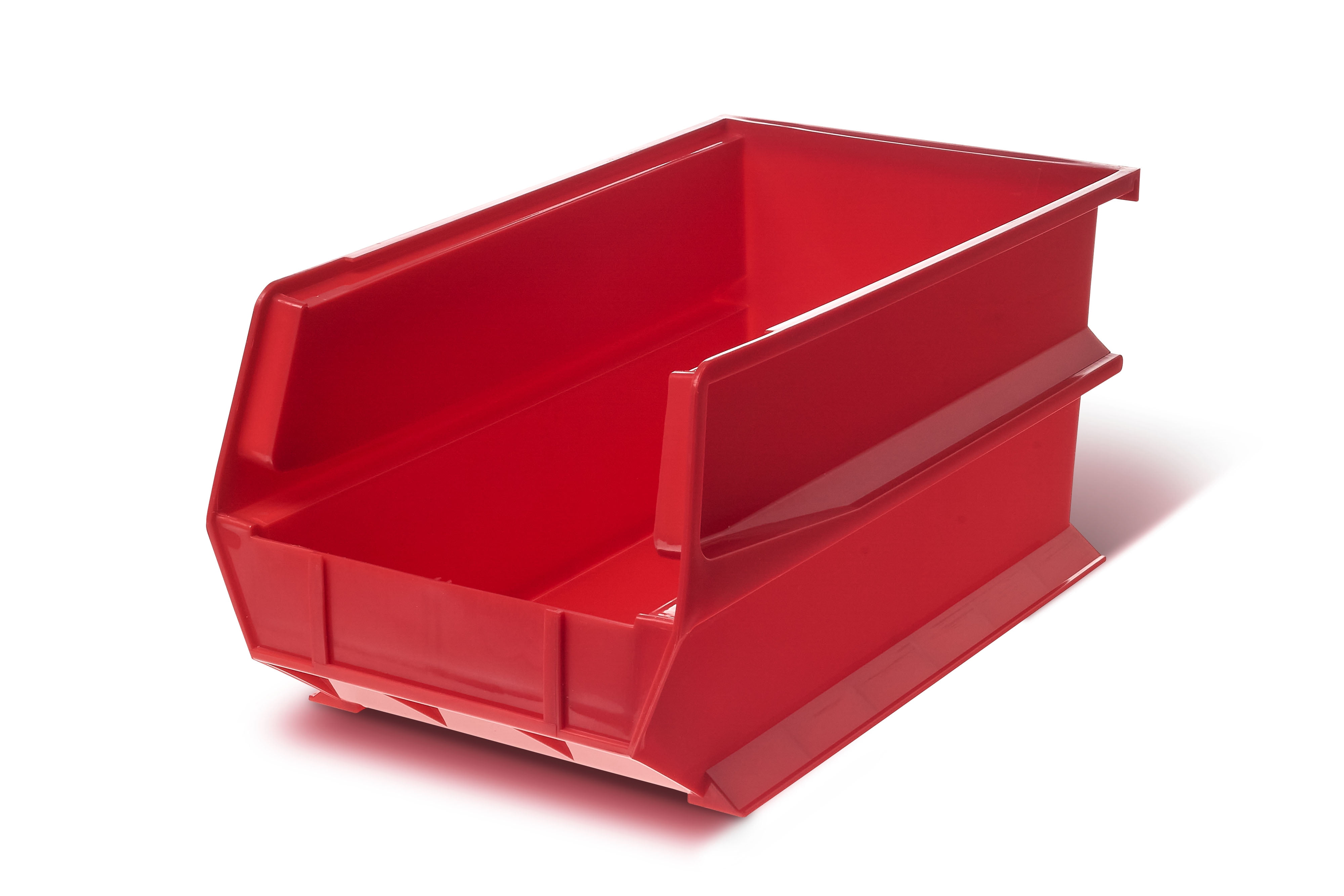 Triton Products 4-1/8 in. W x 3 in. H Red Wall Storage Bin Organizer  (8-Piece) 028-R - The Home Depot