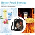 thumbnail image 5 of Johnny Depp Lunch Tote Bag Reusable Bento Bag Lunch Box Insulated Cooler Bag Adjustable Shoulder Bag, 5 of 8