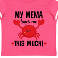 thumbnail image 4 of Inktastic My Mema Loves Me Grandson Boys or Girls Toddler T-Shirt, 4 of 5