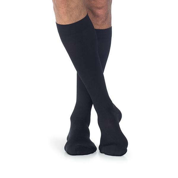 Sigvaris Essential 862 Opaque Men's Closed Toe Knee Highs - 20-30 mmHg ...