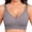 Coffee, variant on Women's Full Coverage Wireless Bra Seamless Wide Strap Side Shaping Soft Support Everyday Wear Bra Beige M