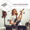 thumbnail image 4 of SASABAXI 36Pcs Electric Guitar Bridge Saddle TL Style for Guitar Replacement 10.10X8.90X1.10CM, 4 of 6