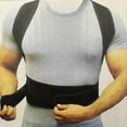 thumbnail image 3 of Posture Corrector Breathable 360 Degree Coverage Comfortable to Wear Adjustable Back Brace Clavicle Support for Rounded Shoulder, 3 of 8