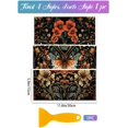 thumbnail image 2 of 3 láminas de calcomanías vintage de mariposas y flores para decoración de muebles (30 x 15 cm). Diseño floral retro, resistentes al agua y a los rayos UV., 2 of 9