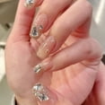 thumbnail image 4 of Milue Rhinestones Charms DIY Nail Designs Crystal Gems Manicure Nail Jewelry Diamonds, 4 of 21