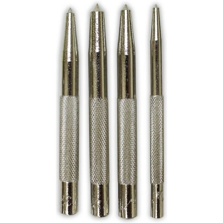 4 Piece Center Punch, 1/8"-1/4"