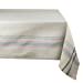 thumbnail image 3 of Design Imports Gray French Stripe Tablecloth 60X84 inch, 3 of 10