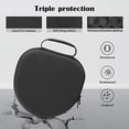 thumbnail image 5 of ProCase Hard Case for New AirPods Max, Travel Carrying Headphone Case with Silicone Earpad Cover & Mesh Pocket, AirPods Max Protective Portable Storage Bag -Black, 5 of 8