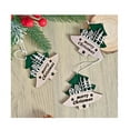 thumbnail image 2 of Gcvizuso Christmas Ornaments Clearance! Christmas Hanging Decorations, Wooden Christmas Tree Christmas Design Small Pendant Decoration For Shopping Mall Christmas Decorations, 2 of 4