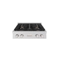 thumbnail image 2 of ZLINE 30 in. Paramount Gas Rangetop with 4 Brass Burners and Porcelain Cooktop in Stainless Steel (SRT-BR-30), 2 of 2