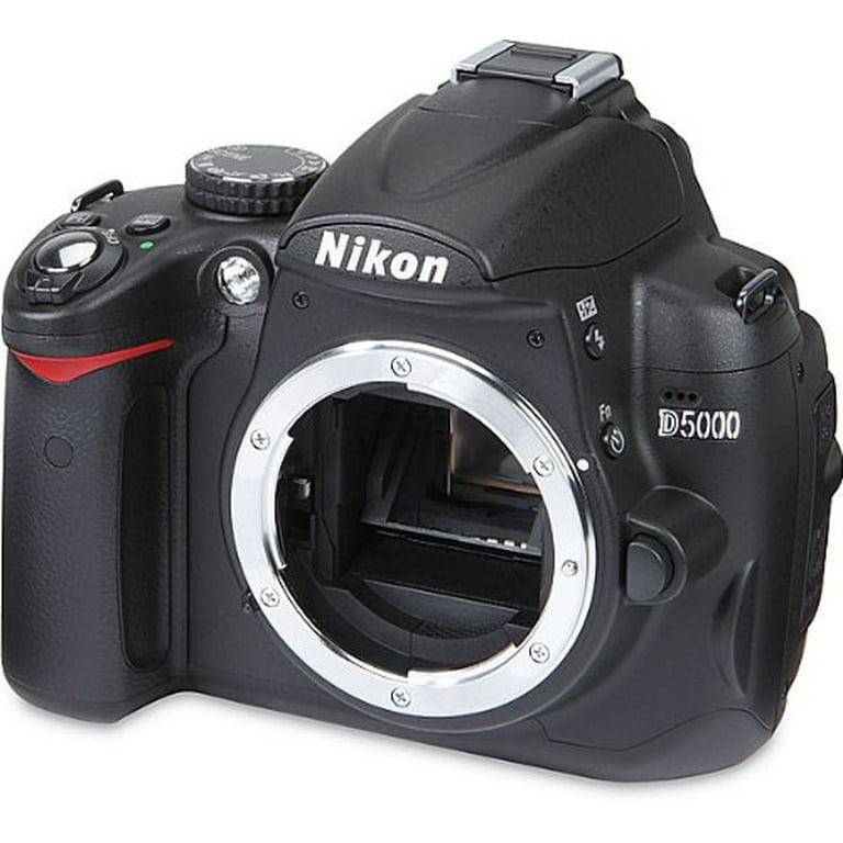 Nikon D5000 12.3mp Digital Slr Camera (b - Walmart.com